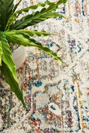 Century Round Adaghan Silver Rug