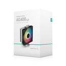 Deepcool Ag400 Argb Single Tower Cpu Cooler Tdp 220W 120Mm Static Fan