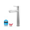 Euro Round Chrome Tall Basin Mixer