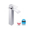 Polly Waterfall Square Chrome Tall Basin Mixer Tap