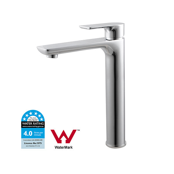 Tall Basin Tap Vanity Mixer Tap Bathroom Sink Faucets Brass Wels