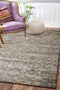 City Faded Modern Brown Rug