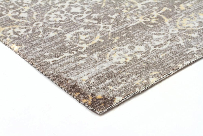 City Faded Modern Brown Rug