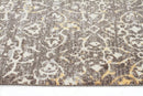 City Faded Modern Brown Rug