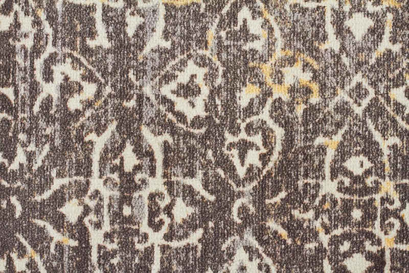 City Faded Modern Brown Rug