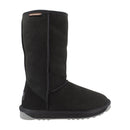 Platinum Sheepskin Water Resistant Tall Classic Boots Black