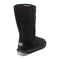 Platinum Sheepskin Water Resistant Tall Classic Boots Black