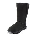 Platinum Sheepskin Water Resistant Tall Classic Boots Black