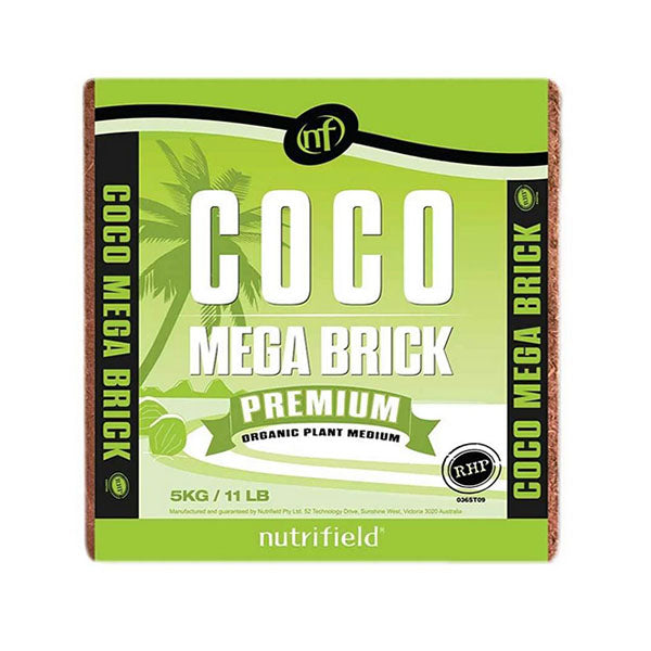 5Kg Coco Mega Brick Premium Coir Peat Organic Plant Growth Medium