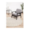 Granite Elsa Silver Round Rug