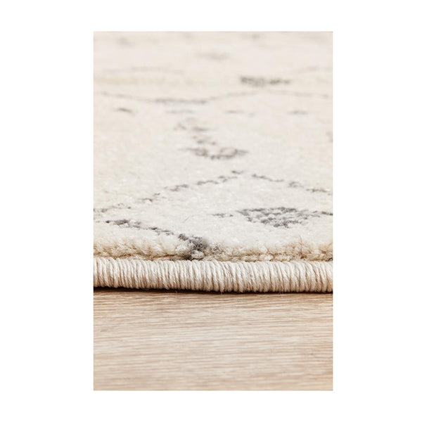Granite Elsa Silver Round Rug