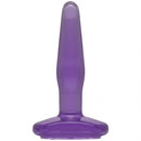 Crystal Jellies Small Butt Plug Purple