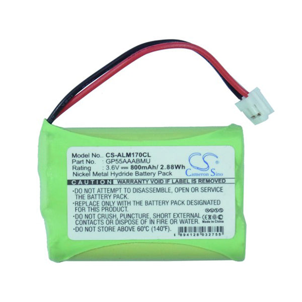 Cameron Sino Alm170Cl Battery Replacement For Alcatel Cordless Phone