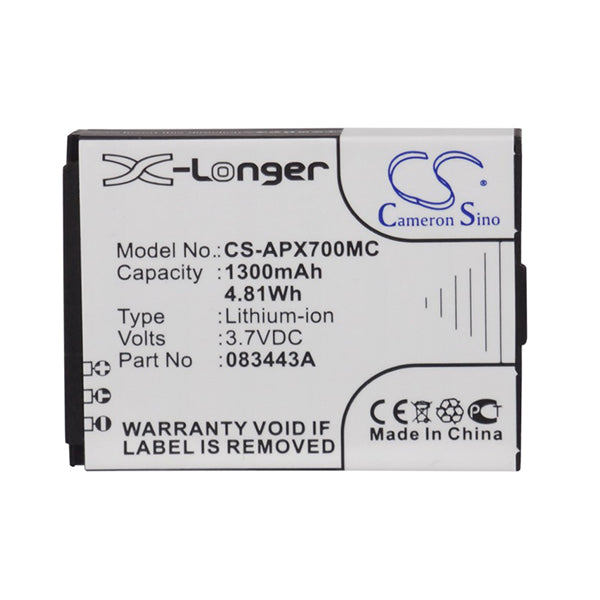 Cameron Sino Apx700Mc Battery Replacement For Actionpro Camera