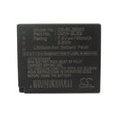 Cameron Sino Ble9Mc Battery Replacement For Panasonic Camera