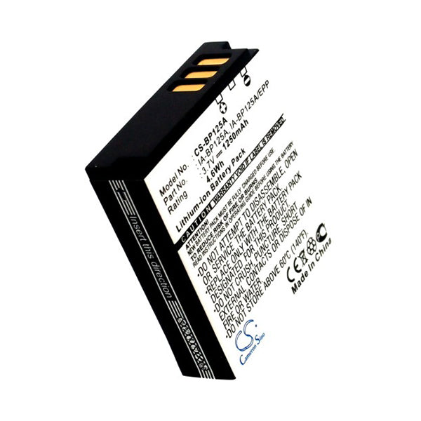 Cameron Sino Bp125A Battery Replacement For Samsung Camera