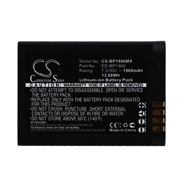 Cameron Sino Bp1900Mx Battery Replacement For Samsung Camera