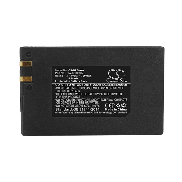 Cameron Sino Bp80Wa Battery Replacement For Samsung Camera