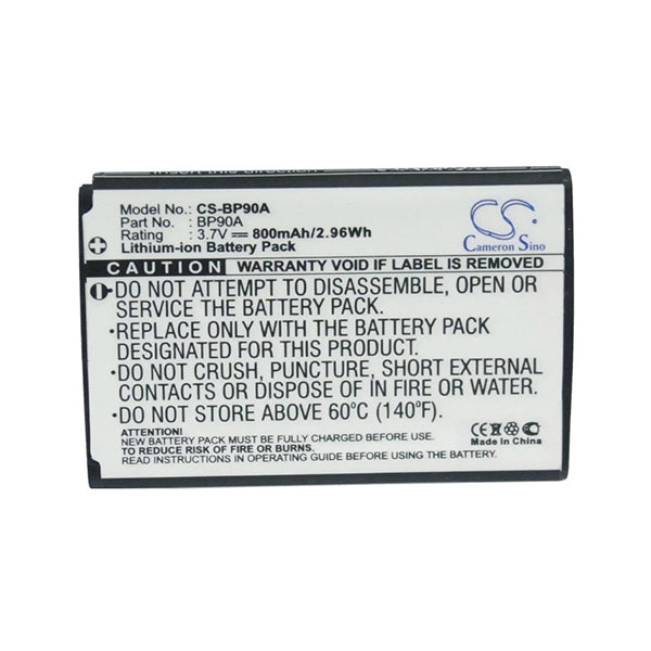 Cameron Sino Bp90A Battery Replacement For Samsung Camera