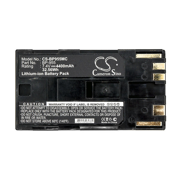 Cameron Sino Bp955Mc Battery Replacement For Canon Camera