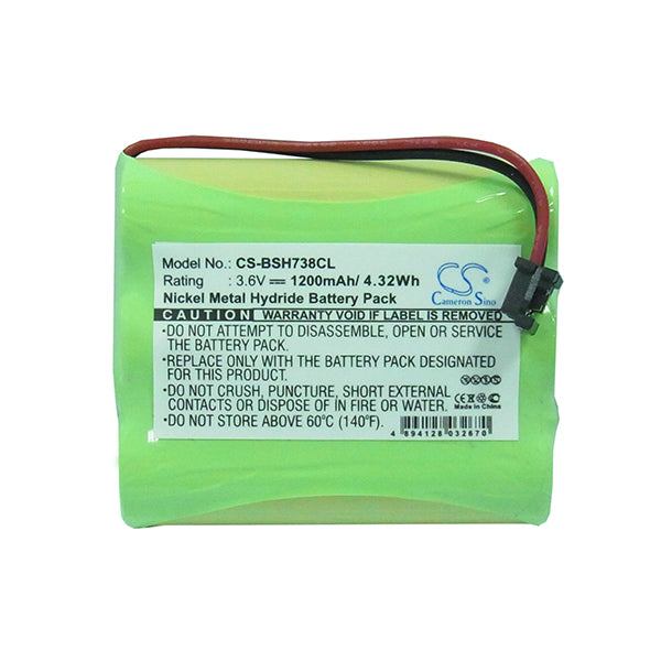Cameron Sino Bsh738Cl Battery Replacement For Bosch Cordless Phone
