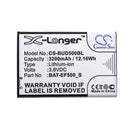 Cameron Sino Bud500Bl Battery Replacement For Bluebird Barcode Scanner