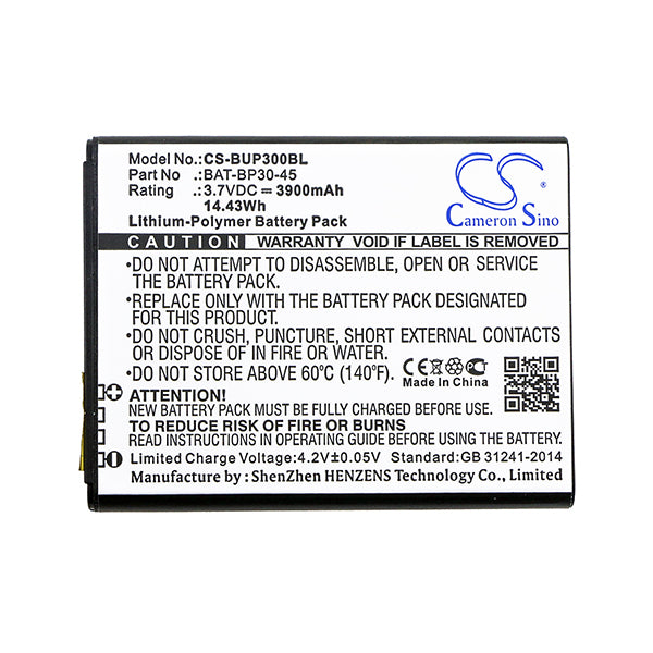 Cameron Sino Bup300Bl Battery Replacement For Bluebird Barcode Scanner