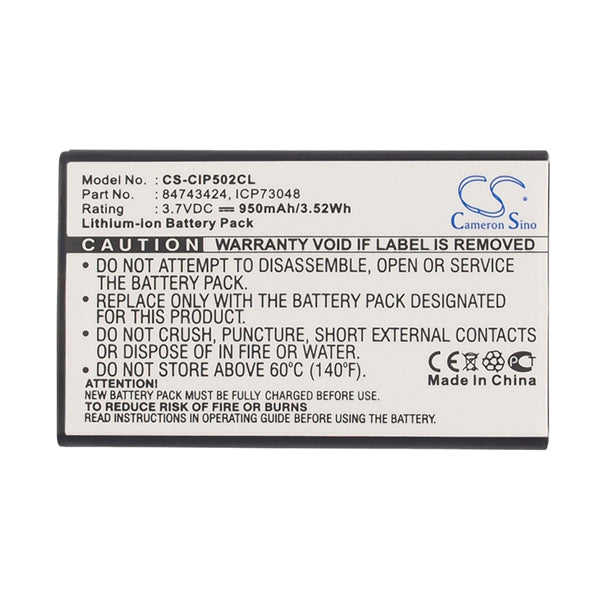 Cameron Sino Cip502Cl Battery Replacement For Agfeo Cordless Phone