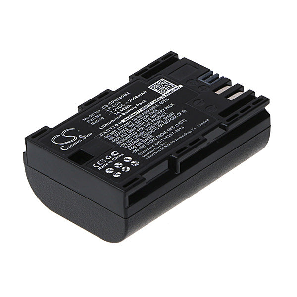 Cameron Sino Cpn600Mx Battery Replacement For Canon Camera