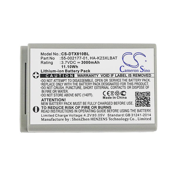 Cameron Sino Dtx810Bl Battery Replacement For Casio Barcode Scanner