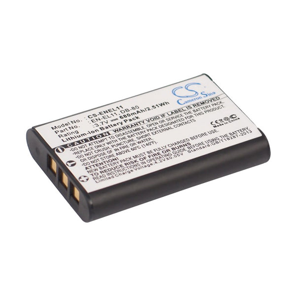 Cameron Sino Enel11 Battery Replacement For Nikon Camera