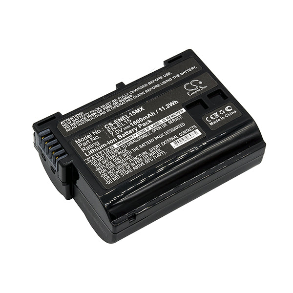 Cameron Sino Enel15Mx Battery Replacement For Nikon Camera