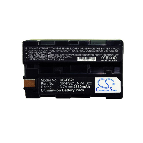 Cameron Sino Fs21 Battery Replacement For Sony Camera