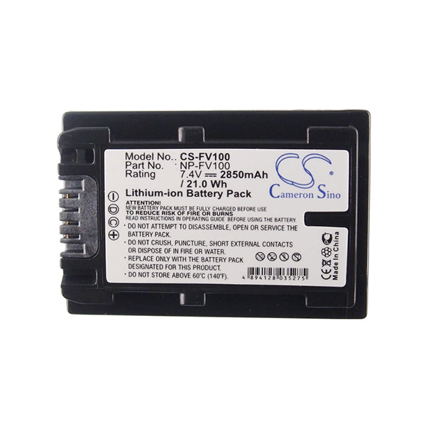 Cameron Sino Fv100 Battery Replacement For Sony Camera