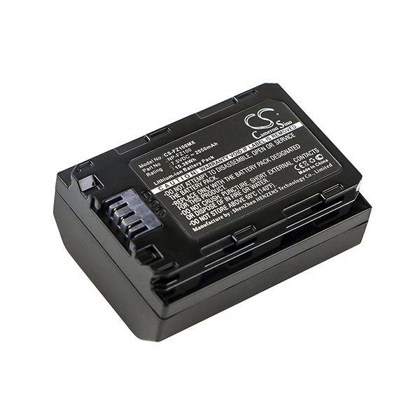 Cameron Sino Fz100Mx Battery Replacement For Sony Camera