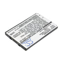 Cameron Sino Hdp600Bl Battery Replacement For Handheld Barcode Scanner
