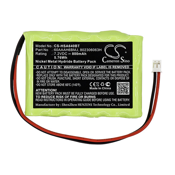 Cameron Sino Hsa640Bt Battery Replacement For Yale Alarm System