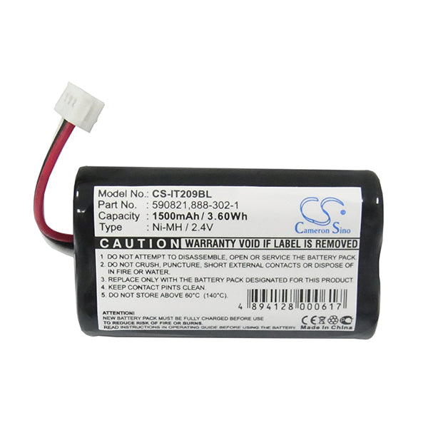 Cameron Sino It209Bl Battery Replacement For Intermec Barcode Scanner