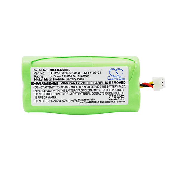 Cameron Sino Ls4278Bl Battery Replacement For Symbol Barcode Scanner