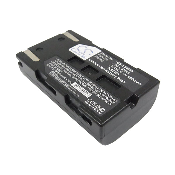 Cameron Sino Lsm80 Battery Replacement For Samsung Camera