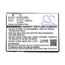 Cameron Sino Mcx100Bl Battery Replacement For M3Mobile Barcode Scanner