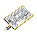 Cameron Sino Msb100Bl Battery Replacement For Motorola Barcode Scanner