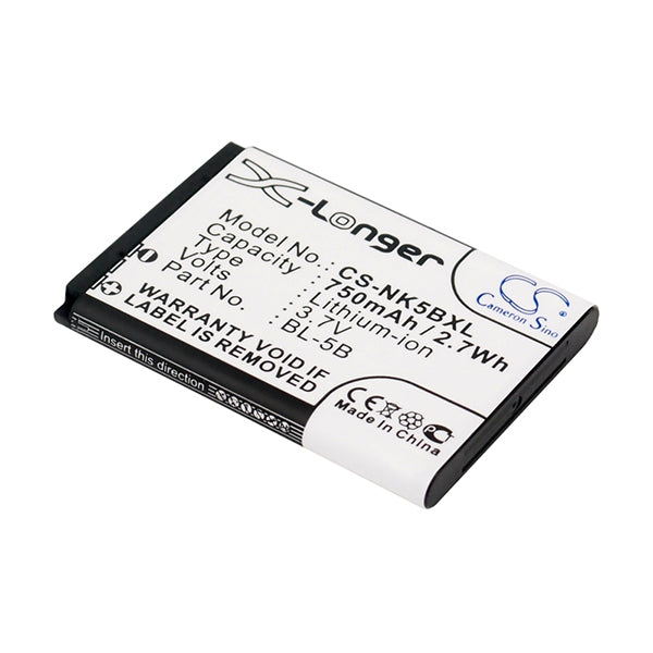 Cameron Sino Nk5Bxl Battery Replacement For Praktica Camera