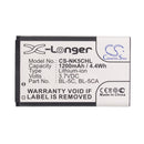 Cameron Sino Nk5Chl Battery Replacement For Reflecta Barcode Scanner