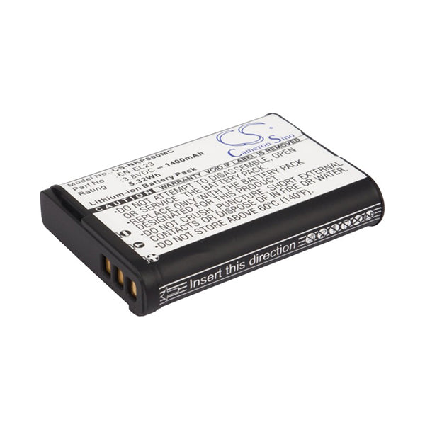 Cameron Sino Nkp600Mc Battery Replacement For Nikon Camera
