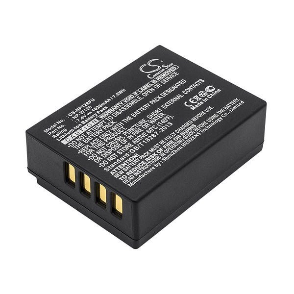 Cameron Sino Np126Fu Battery Replacement For Fujifilm Camera