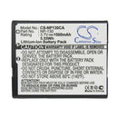 Cameron Sino Np130Ca Battery Replacement For Casio Camera