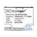 Cameron Sino Oph272Bl Battery Replacement For Opticon Barcode Scanner