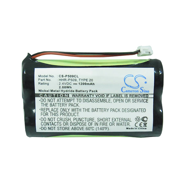 Cameron Sino P509Cl Battery Replacement For At And T Cordless Phone