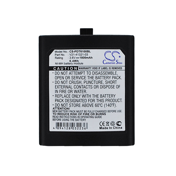 Cameron Sino Pdt6100Bl Battery Replacement For Symbol Barcode Scanner